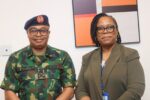 Major Gen. E. S Mustapha, Mrs. Nkiru L. Ebenmelu