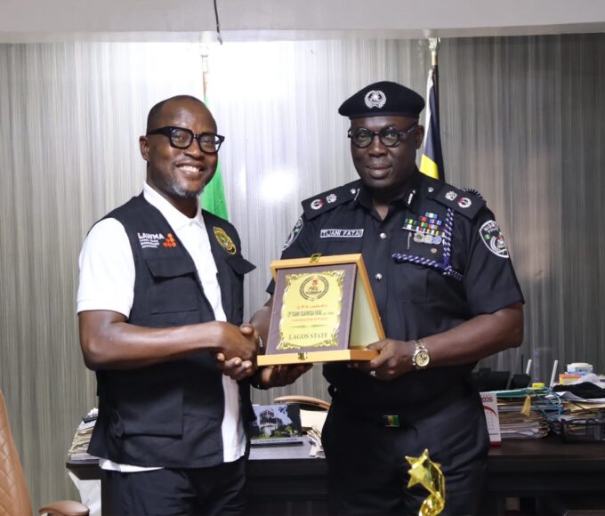 LAWMA Award CP Tijani Fatai