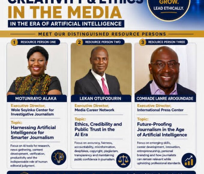 Motunrayo Alaka, Lekan Otunfodurin, Lanre Arogundade to Speak at TPS Sensitization Event