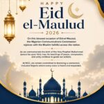 Nigerian Communication Commission (NCC) Celebrates the 2026 Maulud Nabiyy with Muslims