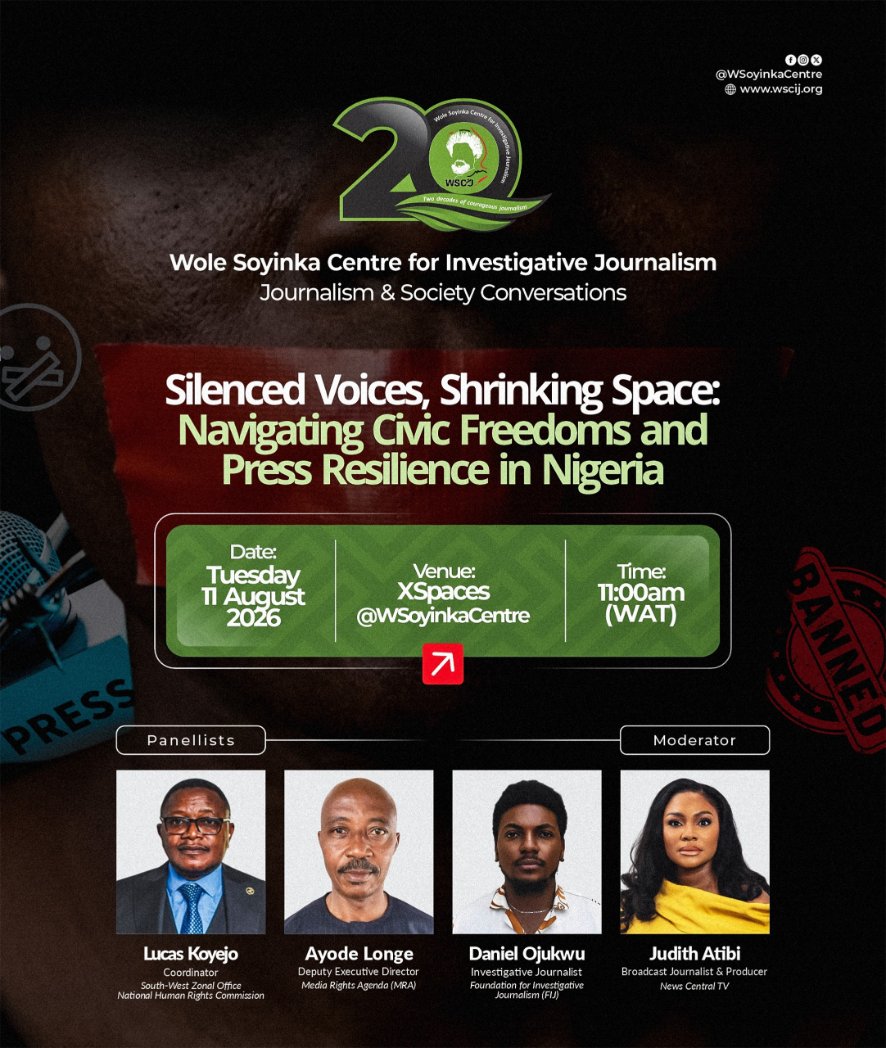 Silenced Voices, Shrinking Space: Navigating Civic Freedoms and Press Resilience in Nigeria