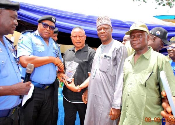 Otunba Taofeek Abefe Bello honored by Kwara Police