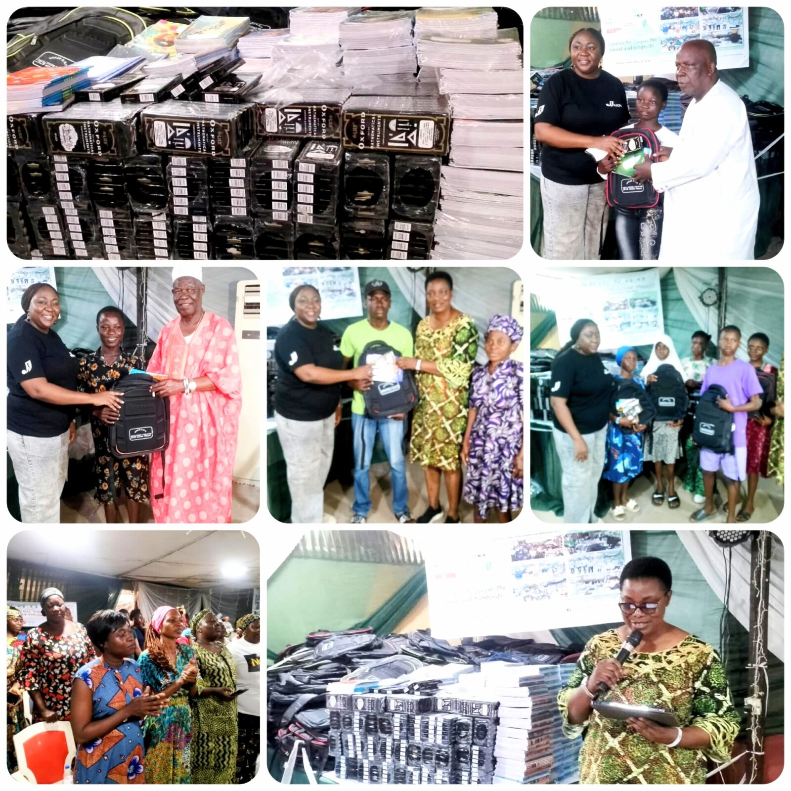 JAKIN N.G.O Support Children With school materials
