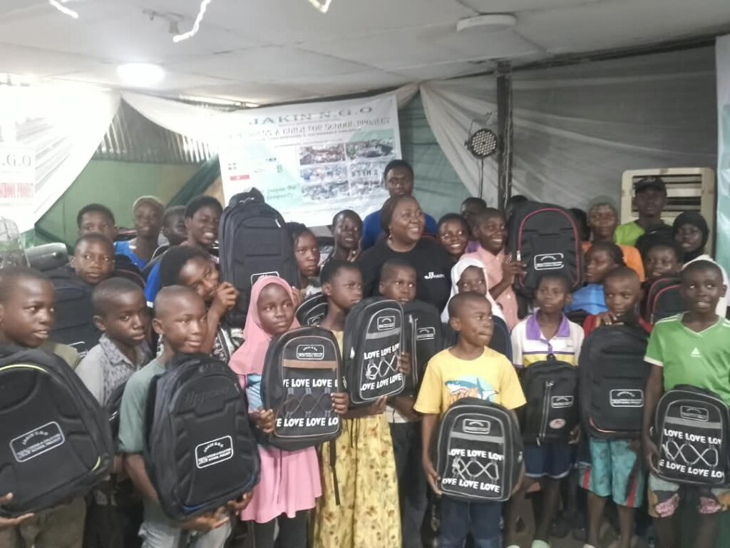 Pupils Prepares for new School Year As JAKIN NGO Distribute School materials