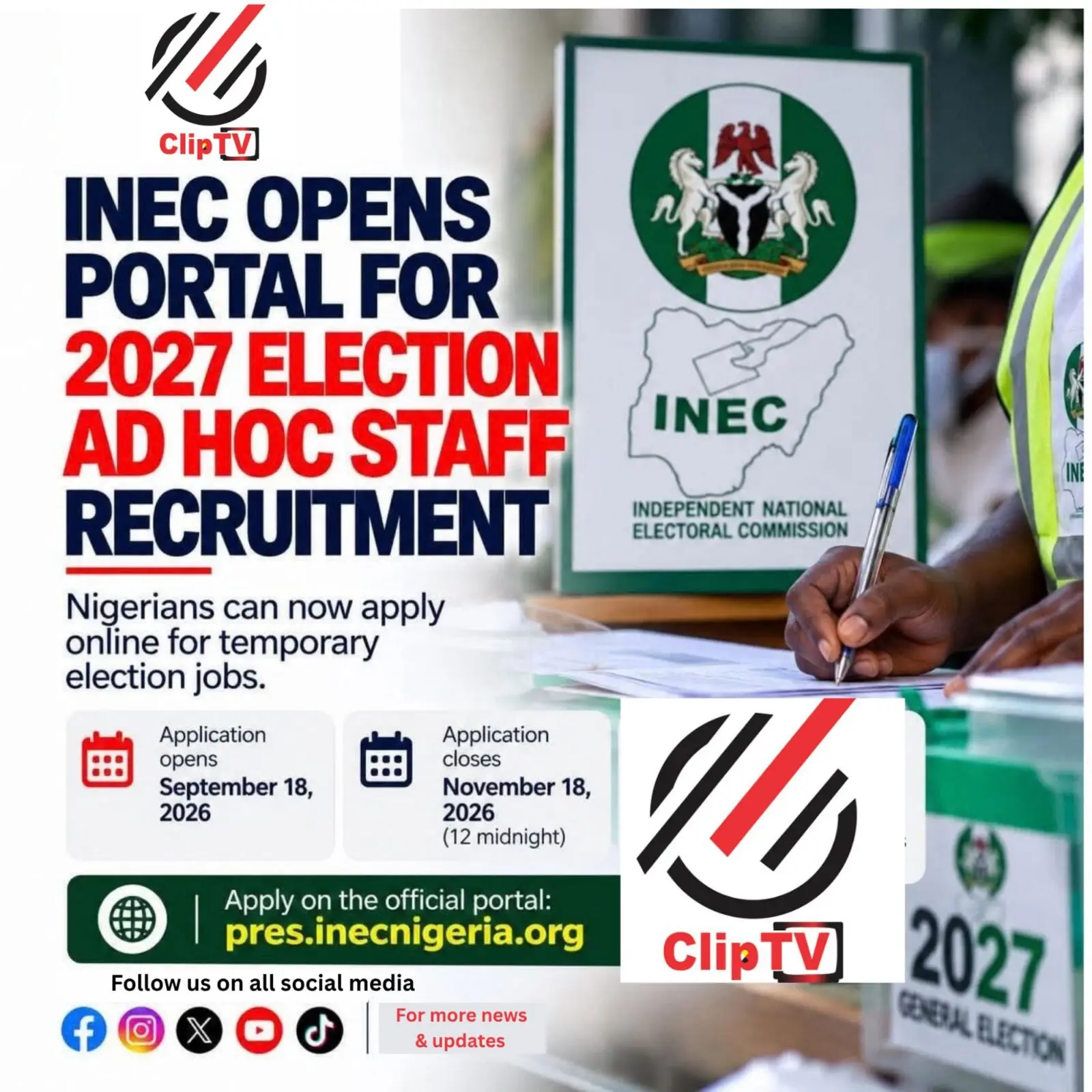 INEC Ad-hoc 2027 General Election