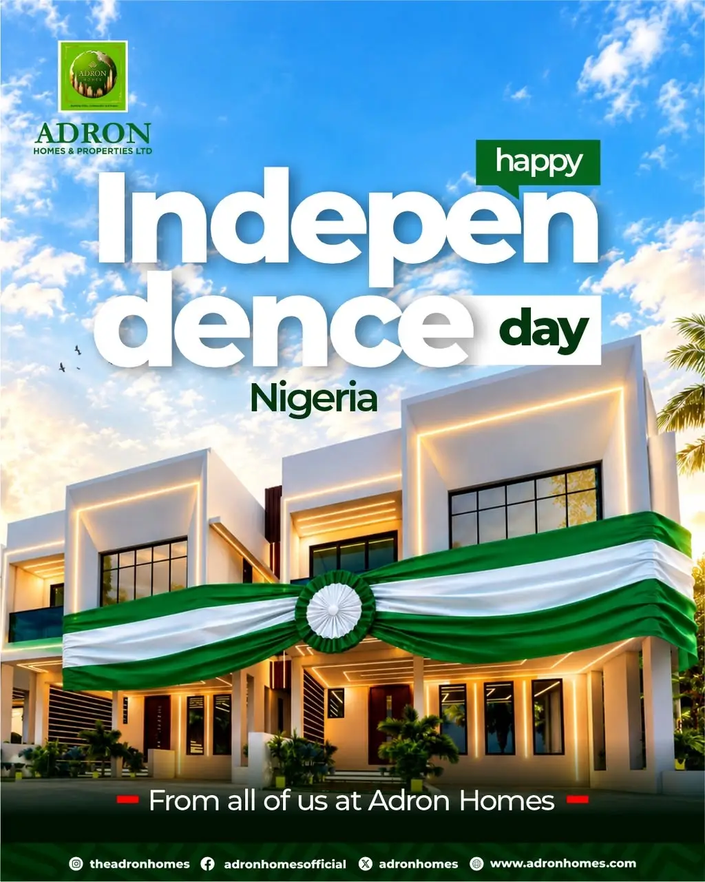 Adron Homes Reaffirms Commitment to Nation Building