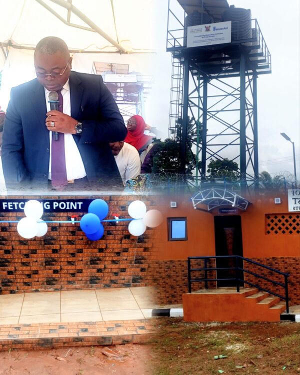 Elder Sunday Oyedeji Commissioned Blocks of Toilets, and Solar Powered Borehole Water in Ikorodu