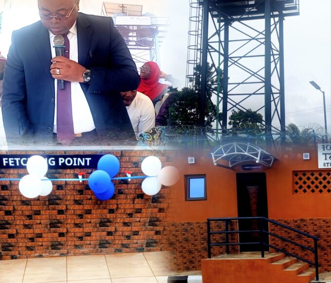 Elder Sunday Oyedeji Commissioned Blocks of Toilets, and Solar Powered Borehole Water in Ikorodu